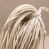 Ventas Directas de Fábrica Cuerda de Algodón Retorcida con Núcleo Tubería de Línea Abierta Incrustada Cordón para Secado de Ropa Atado Cuerda de Algodón Retorcida con Núcleo de 4 mm Absorbente de Agua Incrustada