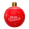 Bolas Infláveis de Natal Decorações de Natal para Jardim Externo Atmosfera Festiva Enfeites Pendurados Suprimentos para Festa de Natal Bolas Decorativas