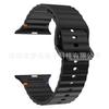 Adecuado para Apple Series 10/11 Ultra3 Correa de Silicona con Costuras Onduladas Correa Deportiva para iWatch
