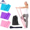 Cinturón de tensión de látex, cinco piezas, cinturón elástico de yoga, práctica de espalda, hombros abiertos, cinturón de estiramiento de fitness, resistencia de estiramiento de glúteos