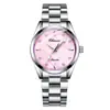 CHENXI esfera de nácar correa de acero reloj para mujer fabricante mayorista luminoso impermeable transmisión en vivo transfronteriza con incrustaciones de diamantes moda reloj de cuarzo