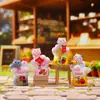 Nova Caixa Surpresa de Pata de Gato Estilo Tiktok Brinquedo Criativo Tendência Desenho Animado Ornamento de Mesa Artesanato em Resina