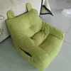 Sofá Infantil de Peluche Bebé Color Dopamina Lindo Gato Sofá Mascota Sofá Perezoso Saco de Frijol