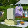 Maleta de apertura frontal estilo japonés de alta gama Maleta con ruedas con contraseña pequeña, ligera y multifuncional estilo coreano para viajes