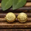Gran oferta de varios estilos de cobre fundido con agujero pasante, cuentas de flores, sombrero, joyería DIY, pulsera, cuentas, collar, colgante, material