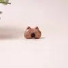 Accesorios de Madera de Melocotón Viejo Colgante de Grano de Café Joyería Pulsera DIY Juguete Cuentas Oso Creativo Gatito Perro Cerdo