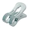 Pinza de plástico grande para colcha, resistente al viento, multifuncional, para el hogar, resistente al viento, para secar ropa, para sábanas, fija.