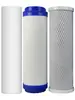 Cartucho de Filtro Universal de 10 polegadas Purificador de Água Pré-filtro Conjunto de Três Estágios Algodão PP Carbono Compactado Carbono Granular Acessórios para Máquina de Água Pura Doméstica