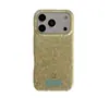 Funda para Teléfono Manzana Estrella Estampado de Leopardo Dulce y Fresca Adecuada para 18Promax 17Promax Doble Capa 16Pro15Pro
