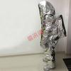 Traje de Aislamiento Térmico de 1000 Grados Lámina de Aluminio Resistente a Altas Temperaturas Traje de Aislamiento Térmico Ignífugo Traje de Rescate Evitación de Fuego Traje de Protección contra Incendios