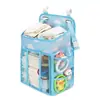 Bolsa de Almacenamiento para Pañales, Bolsa Grande Colgante para Mesita de Noche, Almacenamiento para Cuna y Cochecito, Almacenamiento de Juguetes, Artículos para Mamá y Bebé