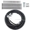 Manguera de Aire Acondicionado para Estacionamiento C68100 Su33468 Ysh34913 Rk2565 Conector de Aluminio para Tubería de Aire Acondicionado