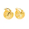 Pendientes Ouyini de Plata de Ley 925 con Moneda Hueca de Cobre y Diseño de Piña Pequeña, Estilo de Lujo Ligero de Gama Alta, Nuevos Pinzas para Orejas Estilo Chino Ins para Mujer
