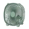 Ventilador Pequeno de Mão Ventilador de Resfriamento Violento para Mesa Dobrável Turbina Mini Portátil com Clipe Ventilador Recarregável por USB