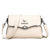 Bolso de Piel Suave Auténtica Nuevo para Mujer 2026, Estilo Moda Coreana, Bolso de Hombro y Cruzado de Gran Capacidad para Madres de Mediana Edad, Exportación