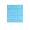Adhesivos de pared transfronterizos tamaño pequeño embalaje opp papel tapiz impermeable de espuma 3d 38.5*35cm papel tapiz autoadhesivo de ladrillo