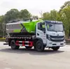 Camión de Limpieza y Succión de Aguas Residuales Dongfeng Huashen T3 con Tanque de Agua Limpia de 3.5 Metros Cúbicos y Tanque de Aguas Residuales de 9.3 Metros Cúbicos, Potente Caballo de Fuerza y Fuerte Succión