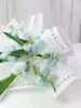 Papel de Envoltura de Flores Impermeable Material Ins Simple Popular Papel Blanco Papel de Envoltura de Flores Periódico Inglés Ramo Floral Material