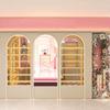Vitrina para Perfumes, Vitrina Personalizada para Cosméticos, Estante de Belleza, Diseño de Tienda Completa, Vitrina de Exhibición de Productos para Tienda de Belleza