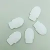 Pincel de silicone para máscara com ponta afiada, borracha de silicone de grau alimentício, fácil de limpar, não suja as mãos, para misturar e aplicar máscaras de argila