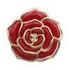 Colgador de Bolsa con Forma de Rosa Transfronterizo, Gancho Redondo Plegable de Metal y Plástico, Colgador Portátil para Calcetín de Navidad para el Borde de la Mesa