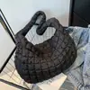 Bolsa de Nube Plegada Transfronteriza para Mujer Talla XL Oversized Chaqueta Acolchada de Plumón Bolsa Burbuja Bolso Tote de Gran Capacidad Bolso Cruzado para Viajero