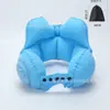 Almohada Inflable en Forma de U Almohada para el Cuello Portátil de Viaje Viaje Avión Tren de Alta Velocidad Almohada Inflable en Forma de U Tipo Empuje
