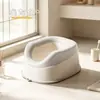 Artefato de Lavagem de Bumbum Infantil para Meninos e Meninas, Assento de Penico para Bebê, Não Precisa Agachar, à Prova de Salpicos, Lavagem e Cuidados Criativos, Bacia Suspensa
