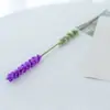 Fio de Lã Lírio-do-vale Tulipa Crochê Acessórios para Vestuário Enfeites Bolsa Tricô Flor Flor Artificial Decoração