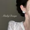 Pendientes de Flor "Yunmeng" para Mujer 2025 Nueva Moda Pendientes de Camelia Pendientes para Mujer Diseño de Nicho Sentido de Alta Gama