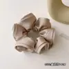 Lazo para coleta dulce y versátil para mujer, Cuerda para el pelo simple y elegante, Scrunchie de gran tamaño para verano, Accesorio para el pelo fresco y simple