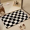 Alfombrilla de suelo para baño de lodo de diatomeas baño baño cocina alfombrilla de suelo puerta alfombra de inodoro puerta de ducha alfombrilla sucia