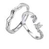 El eucalipto azul de Chiba ha conocido el anillo de pareja de pájaros liberados un par de anillos de apertura de nicho para parejas de hombres y mujeres regalo de cumpleaños