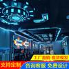 Luces Decorativas Estilo Arcade de Comercio Exterior, Luces Modulares Estilo Tecnológico E-Sports, Espacio de Juego de Moda, Sala de Juegos, Centro Comercial, Supermercado Luces Colgantes