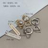 Chaveiro Criativo para Carro Cravejado de Diamantes com Placa de Telefone Anti-Perda Exclusivo Chaveiro Argola de Chaveiro Joia Fábrica Atacado