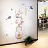 Pegatinas Decorativas de Pared Modernas para Sala de Estar, Comedor, Dormitorio y Otros Estilo Chino 3D Seguro y Rico Jarrón de Loto Pegatinas de Planta en Maceta