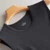Chaleco sin mangas de Lycra y Algodón Puro con Hombros Anchos para Hombre, Ropa Interior, Camiseta sin Mangas para Deporte y Fitness, Estilo Masculino