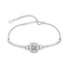 Transmisión en Vivo de TikTok Pulsera Cuadrada de Circonita Estilo Coreano Femenina Simulación de Moissanita Moda Nicho Lujo Ligero Personalizada Pulsera Versátil