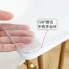 Mantel Transparente de Vidrio Suave, Salvamanteles de Mesa de Comedor de Lujo de Alta Gama, Impermeable, Resistente al Aceite, Lavable, Mantel para Mesa de Centro Rectangular al por Mayor
