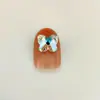 Arte de Uñas Grande, Mediano y Pequeño Mariposa de Cristal Fondo Puntiagudo Diamante Super Brillante Diamante para Uñas Diamante para Uñas Multicolor Joyería de Uñas Diamante de Mariposa Popular