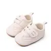 Zapatos para Bebé de Estilo Nuevo Primavera y Otoño de 0 a 2 Años Zapatos Casuales de Velcro para Bebé y Niño Pequeño Suela de Goma Suave Antideslizantes Zapatos para Antes de Caminar