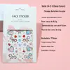 Conjunto de Adesivos Transfronteiriços de Pérolas e Diamantes, Adesivos Faciais de Gema de Strass, Adesivos para Sobrancelhas, Adesivos Faciais para Crianças, Adesivos de Diamante para Maquiagem