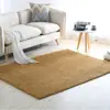 Alfombra Espesa Extra Gruesa Sala de Estar Mesa de Café Dormitorio Mesita de Noche Pelo Largo Puede ser para Niños Niñas Área Grande Cobertura Total Gris Claro