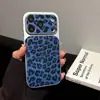 Adecuado para Apple, Se Transforma Instantáneamente en Funda para iPhone 18 Promax de Cuero Estampado de Leopardo con Ventana Grande, Carcasa Dura y Suave Corning, Personalización UV