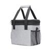 Bolsa de hielo transfronteriza de 10L, bolsa aislante para almuerzo de 15L expandible de doble capa, bolsa para lonchera portátil, bolsa de picnic de gran capacidad de 23L