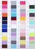 Fabricante 2 cm colorido en stock banda elástica de punto con gancho para pantalones, faldas y accesorios de ropa