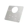 Placa de Reparación de Acero Inoxidable para Bisagras de Puerta de Gabinete, Herramienta de Reparación de Bisagras de Armario, Placa de Instalación de Bisagras, Placa de Soporte