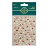 Pegatinas para Uñas Redanco5D en Relieve para Celebridades de Internet con Escamas Plateadas, Gelatina, Diseños de Flor de Cerezo para Teléfono Móvil y Uñas Dr1976