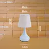 Lámpara de mesa de noche para dormitorio estilo europeo, estilo americano para el hogar, protección ocular, luz nocturna para dormir, accesorio de iluminación de alta gama, simple, romántico, vintage