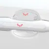 Tira Anticolisión para Coche Protector de Manija de Puerta Adhesivo Transparente Decoración de Manija Universal para Todos los Modelos de Coche
